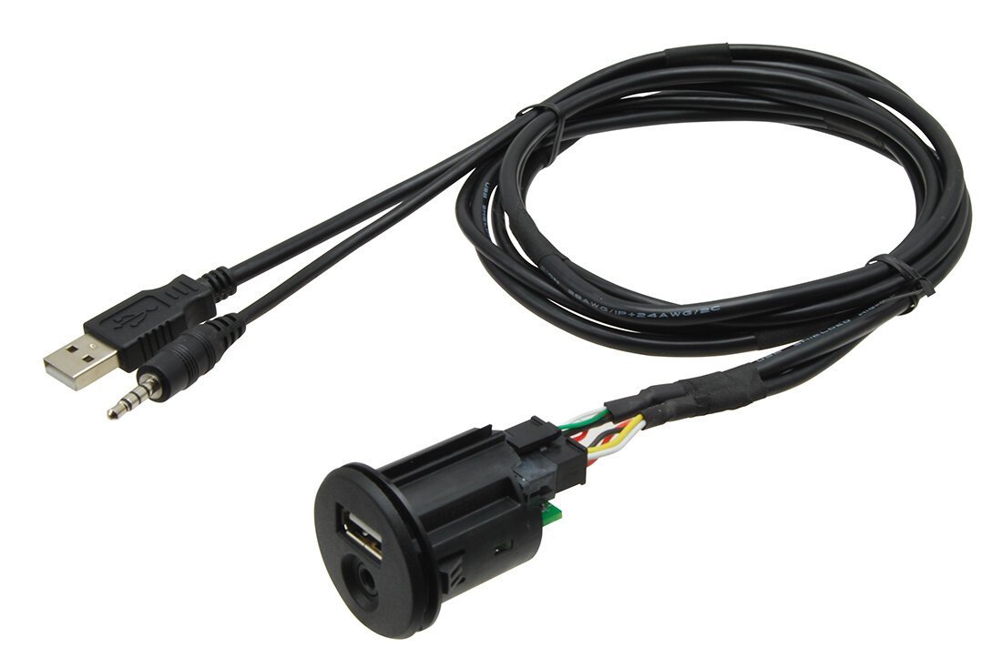 USB+JACK konektor Nissan