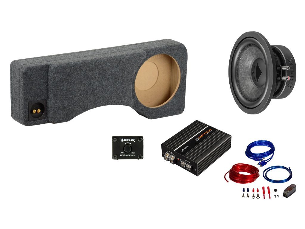 SET - subwoofer na míru Volkswagen Tiguan (2007-2016)- Helix10
