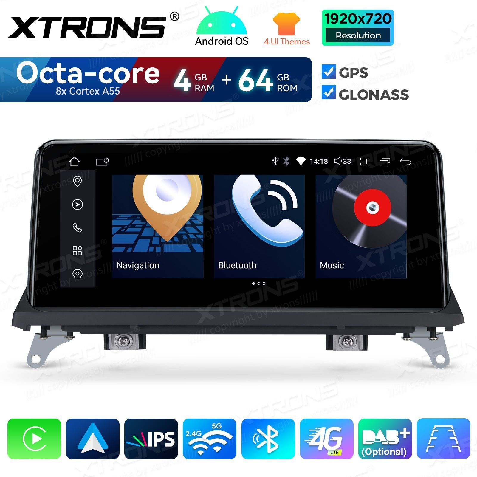 Xtrons QDB10X5CC
