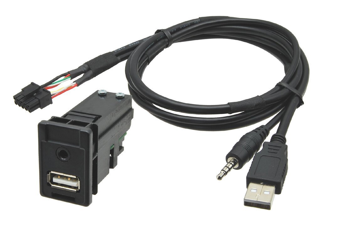 USB+JACK konektor Toyota