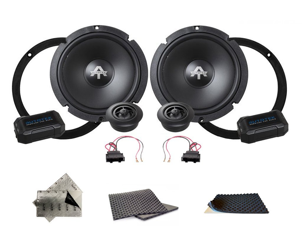 SET - přední reproduktory do Volkswagen Golf IV (1997-2003) - Autotek