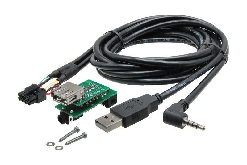 USB+JACK konektor Nissan Micra (14->)