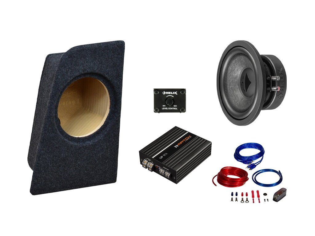 SET - subwoofer na míru Volkswagen Touareg (2001-2010)- Helix8